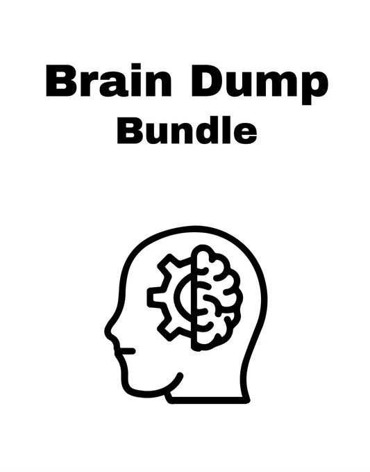 Brain Dump Bundle Wealthy Workbooks