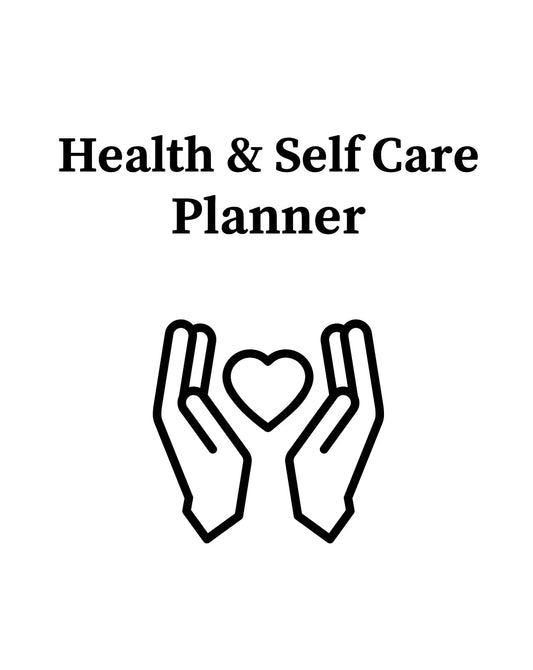 Health & Self Care Wealthy Workbooks
