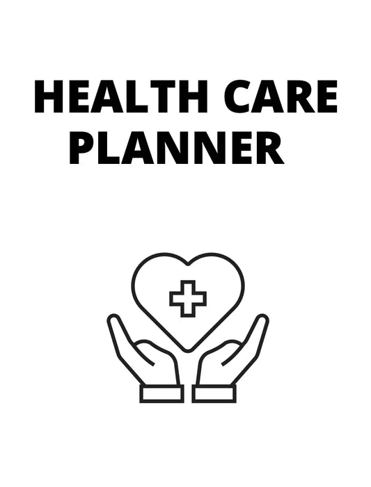 Health Care Planner Wealthy Workbooks