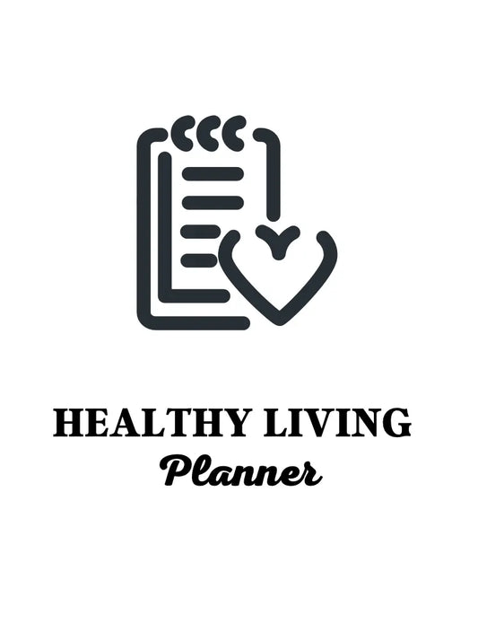HEALTHY LIVING Planner Wealthy Workbooks