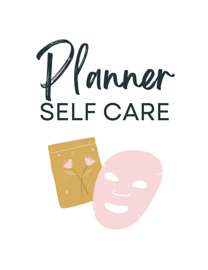 Self Care & Skin Care Planner Wealthy Workbooks