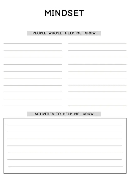 Personal Growth Planner Wealthy Workbooks