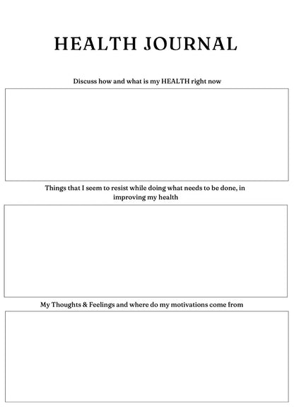 Nutrition Planner Wealthy Workbooks