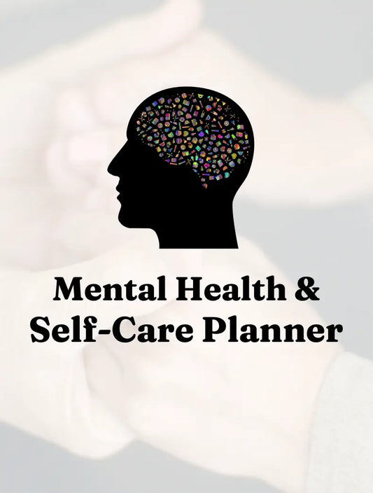 Mental Health and Self-Care Planner Wealthy Workbooks