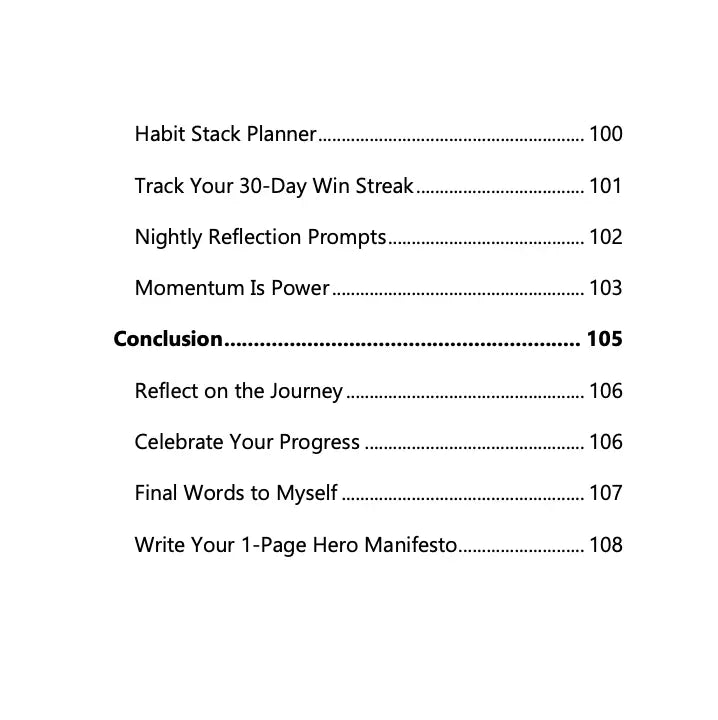 Be The Hero Of Your Own Movie - A Workbook Inspired by Joe Rogan Wealthy Workbooks