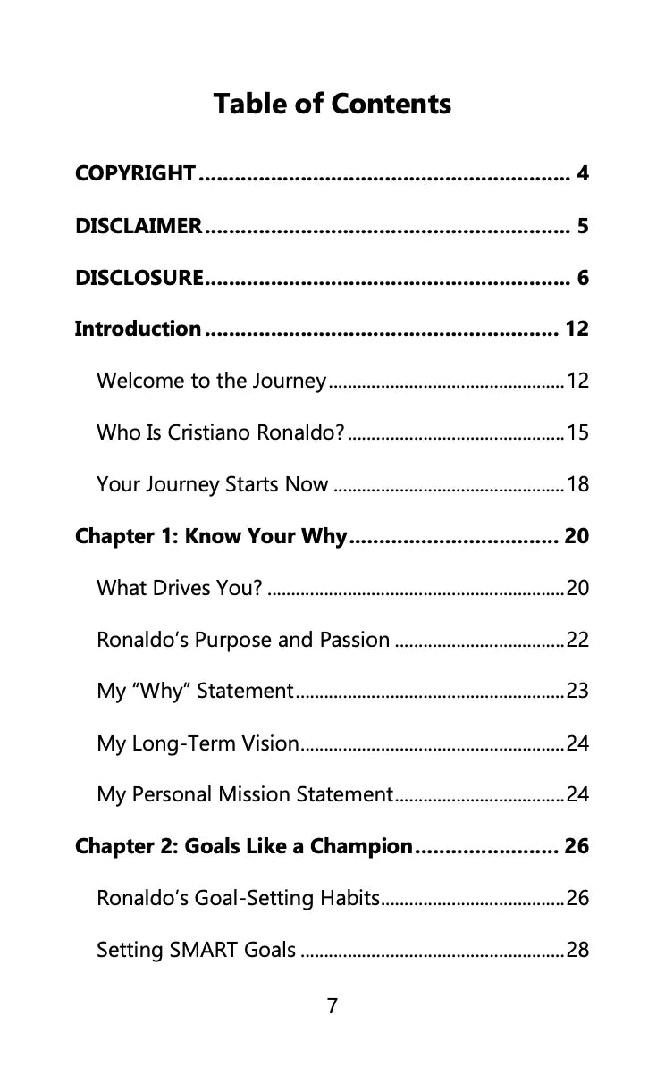 Winning First - A Workbook Inspired by Cristiano Ronaldo - Wealthy Workbooks