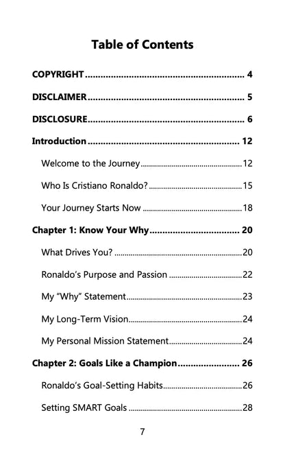 Winning First - A Workbook Inspired by Cristiano Ronaldo - Wealthy Workbooks