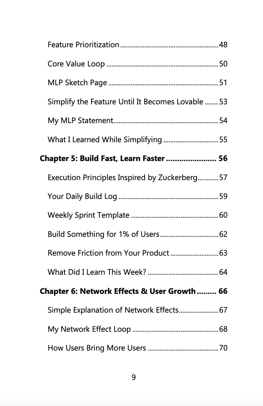 Building Millions - A Workbook Inspired by Mark Zuckerberg