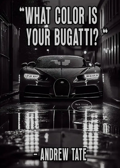Modern Black Car Motivational Quotes Wealthy Workbooks