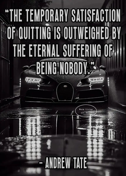 Modern Black Car Motivational Quotes Wealthy Workbooks