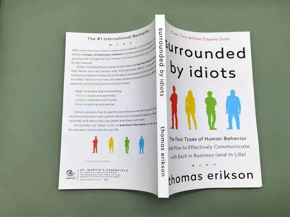 Surrounded By Idiots - Paperback - Thomas Erikson Wealthy Workbooks