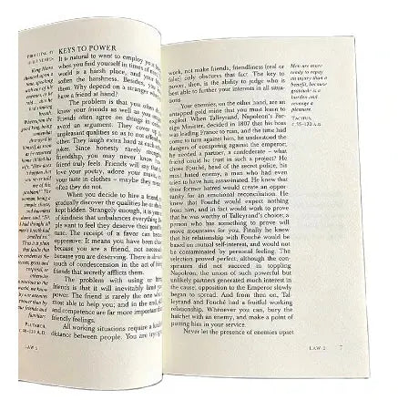 Concise University 48 Laws - Paperback - Robert Greene Wealthy Workbooks