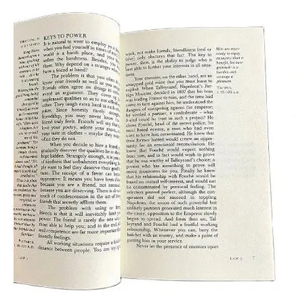 Concise University 48 Laws - Paperback - Robert Greene Wealthy Workbooks