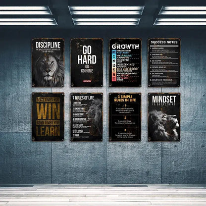 Motivational Quotes Posters Wealthy Workbooks